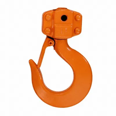 HARRINGTON Bottom Hook: Manual Chain Hoists, 2,000 lb Compatible Load Capacity, CB - Bottom Hooks for Hoists