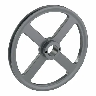 OEM V-Belt Pulley: AK109 - Bushed-Bore Cast-Iron V-Belt Pulleys
