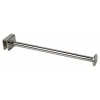 ECONOCO Straight Arm: Single, 1/4 in x 12 in x 1 1/2 in, Chrome, 14 ga Gauge, Silver (MPN RH/LR)