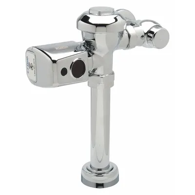 ZURN Automatic Flush Valve: AquaVantage, 3.5 gpf Gallons per Flush, Battery - Toilet Automatic Flush Valves
