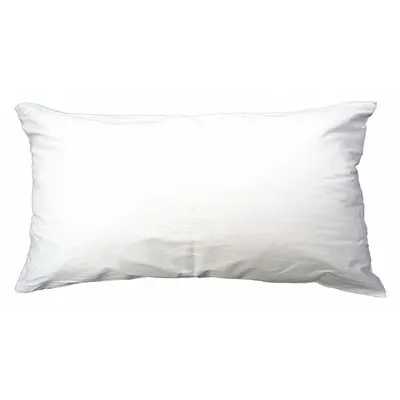 R & R TEXTILE Pillow: Cotton, 37 in Overall Lg, 21 in Overall Wd, 33 oz Fill Wt - 100% Cotton-Cover Pillows