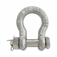 APPROVED VENDOR Anchor Shackle: Anchor Shackle, 3,000 lb Working Load Limit, 3/4 in Wd Between Eyes