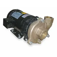 Centrifugal Pump: 3 hp, 230/460V AC, 74 ft Max Head, 2 in, 1 1/2 in Intake and Disch, TEFC (MPN 2ZWT7)