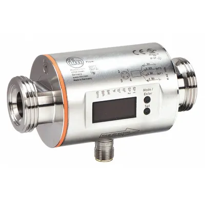 IFM Electronic Flowmeter: Electronic Flowmeter, Electromagnetic, Insertion - Inline Magnetic Flowmeters for Water