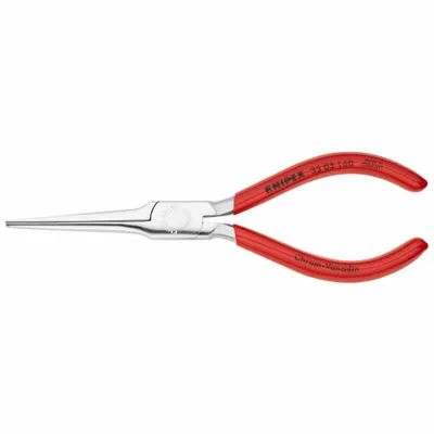 KNIPEX Duckbill Plier: 2 in Max Jaw Opening, 6 1/4 in Overall Lg, 2 1/8 in Jaw Lg - Flat-Nose Pliers