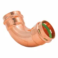 QUICKFITTING SUREPRESS Press Copper 90-Degree Elbow: 2 in CTS x 2 in CTS size, Press-fit x Press-fit (MPN SPWE66R)