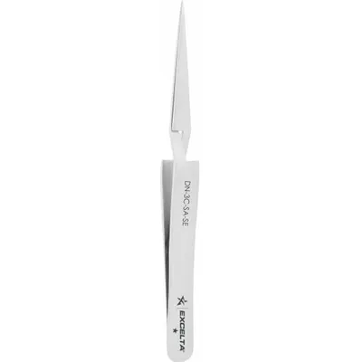 EXCELTA Tweezers: Stainless Steel, Point - Reverse-Action Tweezers