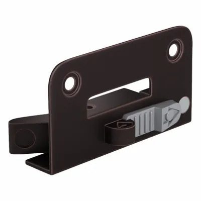 ANGEL VENTLOCK Window Opening Control Device: Flat, 2 3/8 in Lg, 1 11/32 in Wd, Left-Hand - Window Opening Control Devices