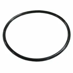 Replacement O-ring for the filter bowl assembly in Parker hydraulic filtration systems. Provides a seal to prevent fluid leaks and maintain system pressure. Suitable for use in industrial machinery, mobile equipment, and hydraulic circuits.