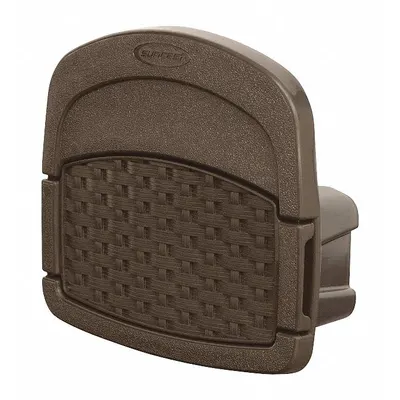 SUNCAST Garden Hose Hanger: 150 ft (5/8 in I.D.), Resin, Brown - Plastic Wall-Mount Garden Hose Hangers