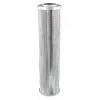 Cartridge hydraulic filter with cellulose media for use in hydraulic fluid systems. Features a 1 11/16 in inside diameter and includes an integral gasket. Compatible with Pall systems. Suitable for removing contaminants from hydraulic fluid in industrial machinery and mobile equipment