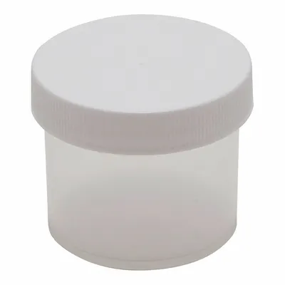 DYNALON Laboratory Jar: Polypropylene, Polypropylene, 2 fl oz, 53 mm Body Dia, 47 mm Ht - Polypropylene Lab Jars