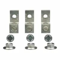 SQUARE D Lug Kit: For Low Volt Transmer Type, (3) Bolts/(3) Nuts, 100 A Max Current, 3 Lugs (MPN DASKP100)