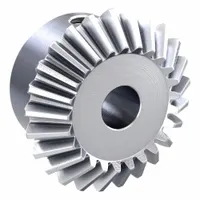 Miter Gear: For 90° Shaft Angle, Module m 1, 25 Teeth, Stainless Steel, 6 mm Bore Dia (MPN SUMA1-25)