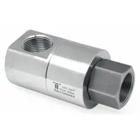 MOSMATIC Rotary Union: Straight, Nickel-Plated C38500 Brass, 1 Passages, 1 in Stationary Port, Air (MPN 34.885)