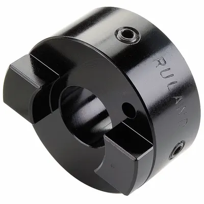 RULAND MANUFACTURING Motion Control Coupling Hub: 0.5° Angular Misalignment - Set Screw Oldham Coupling Hubs for Round Shafts