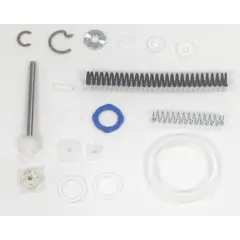 This repair kit includes packings for gaskets, O-rings, and packings, designed for use with DeVilbiss EXL-620G-18 spray guns. It restores sealing performance to prevent leaks in paint application equipment.