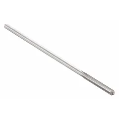 Straight-flute high-speed steel chucking reamer with a 0.055-inch diameter, size #54. Designed for precision reaming operations to enlarge and finish holes to tight tolerances in metalworking and general machining applications.