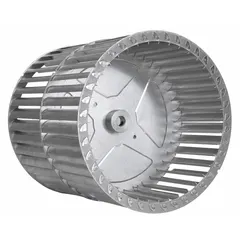 This wheel is a replacement component for HVACR fans, filters, and ventilation systems. It is designed to fit models with manufacturer part number SP/CSP-258. Suitable for use in industrial ventilation applications to maintain proper airflow.