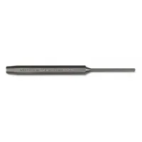 Pin Punch: 3/32 in Tip Dia, 1/4 in Shank Wd, 4 1/4 in Overall Lg, Hexagon, Steel, Ball, SAE (MPN J49332S2)