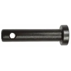 Replacement pin for Dayton electric wire rope hoists. Used to secure and align hoist components during assembly or maintenance. Direct replacement part for restoring hoist operation.