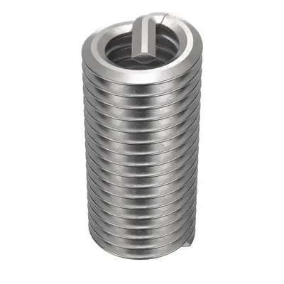 HELI-COIL Helical Insert: Tanged Tang Style, Free-Running, #10-32 Thread Size - Free-Running Tanged Helical Inserts