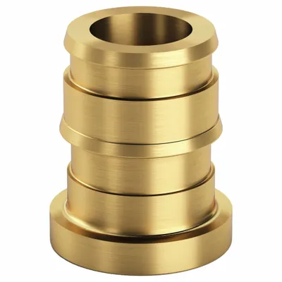 ZURN QEP7GX Expansion Brass Barbed Tube Fitting Plug, 1 5/64 in ID - Expansion Brass Barbed Tube Fittings