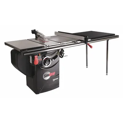 SAWSTOP Table Saw: 230 V AC Volt, 13 A Current, 10 in Blade Dia. - Cabinet Table Saws with Automatic Safety Blade Retraction