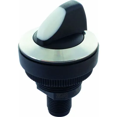 MURRELEKTRONIK Selector Switch: 30 mm Panel Mounting Size, 2 Positions, Short Lever - Selector Switches