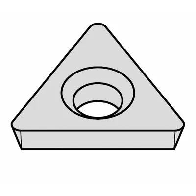 WIDIA Triangle Turning Insert: TPHB3205 - Triangle (T) Indexable Turning Inserts