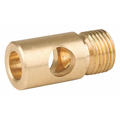 GUARDAIR Air Gun Nozzle: Brass, 29/32 in Extension Lg, 1/8 in Thread Size, Brass - Guardair Air Gun Nozzles