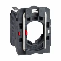 SCHNEIDER Contact Block: 22 mm Panel Mounting Size, 1NC, Momentary, ZB5 Series, Faston Connector (MPN ZB5AZ1023)