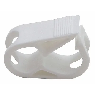 DYNALON Clamp: 25.4 mm Overall Lg, Polypropylene - Lab Adapters, Joints & Accessories