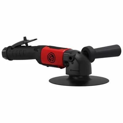 CHICAGO PNEUMATIC Air Disc Sander: 7 in Pad, Threaded Shank, Light Duty, 2.2 hp, 38 cfm - Rotary Disc Sanders