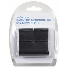 This black aluminum mounting kit from MAXXIMA is designed for secure installation of compatible vehicle lights. It measures 3 inches in length, 5-1/2 inches in height, and 1 inch in width. Suitable for use in fleet and vehicle maintenance applications where reliable light mounting is required.