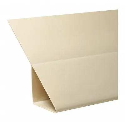 BIRD BARRIER Bird Slide: Plastic, 8 1/2 in Ht, 6 in Wd, 15 ft Lg, Beige, Heavy - Bird Control Slides