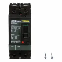 Molded Case Circuit Breaker: 100 A Amps, 65kA at 240V AC, Fixed, Line/Load Lug, Non-Applicable, HG (MPN HGL26100)
