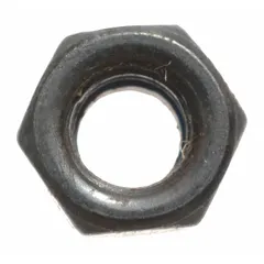 M5 lock nut designed as a replacement part for Dayton brand material handling equipment. Provides secure fastening in compatible assemblies, helping to maintain component integrity under vibration and load.