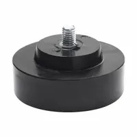 Hammer Tip: Hard, Nylon, 3 in Dia, 1/2-13 Thread Size, Threaded, Hard, 75.15-308