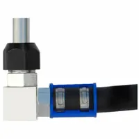 AIRSEPT Line to Hose Connector 90 Degrees: 90° Line-to-Hose Connector, 76725