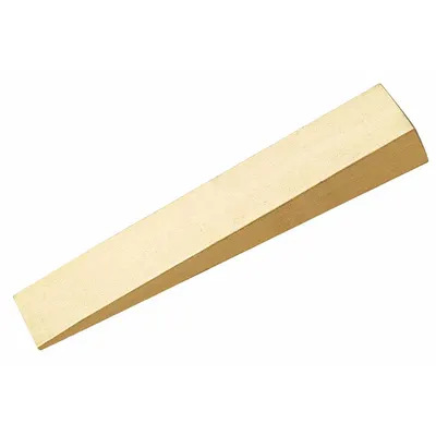 WESTWARD Flange Wedge: 7 in Lg, 2 in Wd, 3/4 in Max Ht, Non-Sparking - Non-Sparking Set-Up Wedges