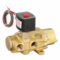 REDHAT Solenoid Valve: 4-Way, 1/2 in Pipe Size, 110V AC/120V AC, Explosion Proof/Watertight (MPN EF8344G074MO120/60,110/50DA)