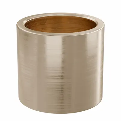 OILITE Sleeve Bearing: Bronze, SAE 841, 45 mm Bore, 55 mm OD, 50 mm Lg - Lubricated General Purpose Metallic Sleeve Bearings