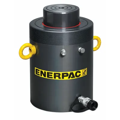 ENERPAC Hydraulic Ram: Single Acting, 150 ton Nominal Capacity, 7 in Nominal Stroke Lg - High Cycle Rams