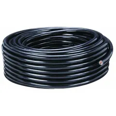 VELVAC 050042-7 is a 500 ft spool of 7-conductor, 14 AWG GPT trailer cable with color-coded wires: black, blue, brown, green, red, white, yellow. Designed for 12 VDC trailer wiring systems, it is used for lighting, brake, and auxiliary circuits on trailers, RVs, and commercial vehicles. Meets SAE J1128 GPT standards.