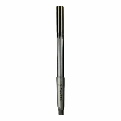 YANKEE Reamer: 0.6562 in Dia, 21/32 in, Straight Flute, High Speed Steel - Morse Taper-Shank Straight-Flute High-Speed Steel Chucking Reamers