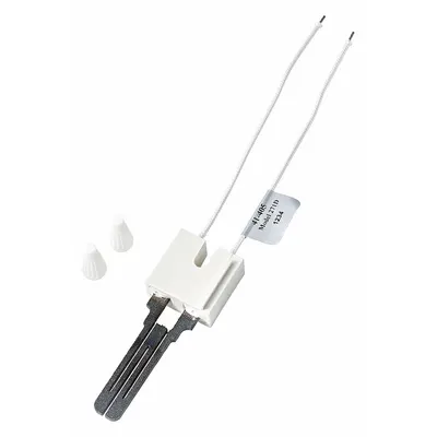 Robertshaw Hot Surface Igniter: Universal, Silicon Carbide, 5 1/4 in Lead Lg, 120V AC - Universal Hot Surface Ignitors