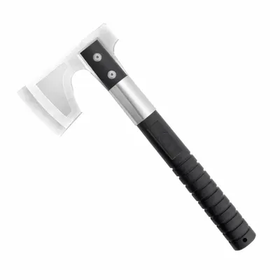 SOG Camp Axe: 11 1/2 in Overall Lg, 3 in Cutting Edge Lg, Stainless Steel - General Purpose Axes