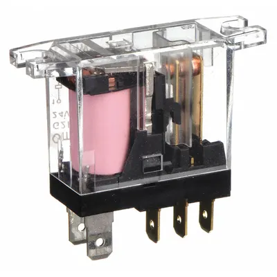OMRON Flange Mount Relay: Surface (Top Flange) Mounted, 10 A Current Rating, 240V AC - Surface-Mounted Relays