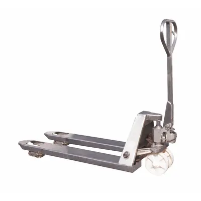 Dayton Pallet Jack: 5,500 lb, 48 in L x 21 in W Fork Dim, 21 in, 8 in, Narrow Fork - Corrosion-Resistant Pallet Jacks